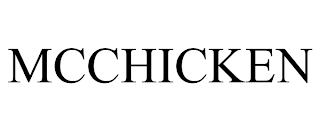 MCCHICKEN trademark