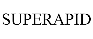 SUPERAPID trademark
