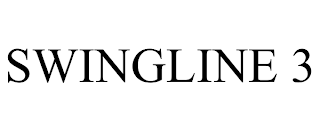 SWINGLINE 3 trademark