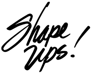 SHAPE UPS! trademark