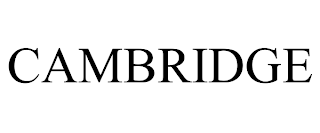 CAMBRIDGE trademark