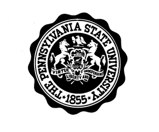 THE PENNSYLVANIA STATE UNIVERSITY 1855 trademark