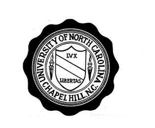 UNIVERSITY OF NORTH CAROLINA CHAPEL HILLN.C. LUX LIBERTAS