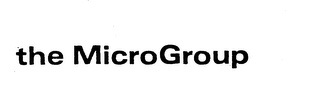 THE MICROGROUP