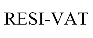 RESI-VAT trademark