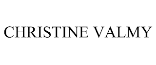 CHRISTINE VALMY trademark