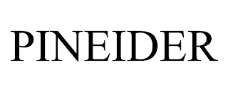 PINEIDER trademark