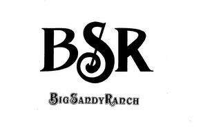 B & R BIG SANDY RANCH trademark