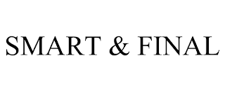 SMART & FINAL trademark