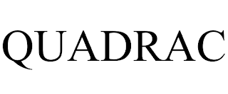 QUADRAC trademark