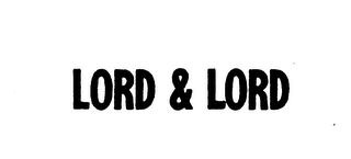 LORD & LORD