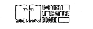 VERBAL INSPIRATION BAPTIST LITERATURE BOARD