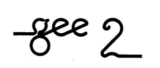 GEE 2 trademark