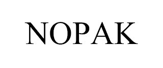 NOPAK trademark