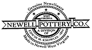 NEWELL POTTERY CO. (PLUS OTHER NOTATIONS)