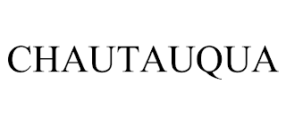 CHAUTAUQUA trademark