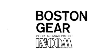 BOSTON GEAR INCOM INTERNATIONAL INC trademark