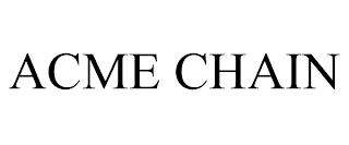 ACME CHAIN trademark