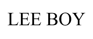 LEE BOY trademark