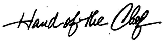 HAND OF THE CHEF trademark
