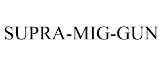 SUPRA-MIG-GUN trademark