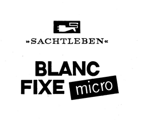 SACHTLEBEN BLANC FIXE MICRO