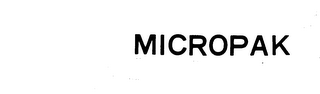 MICROPAK trademark