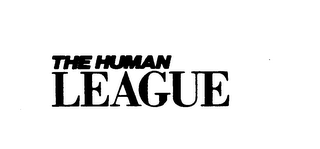 THE HUMAN LEAGUE trademark