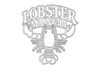 LOBSTER MAINE IA trademark