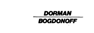 DORMAN BOGDONOFF