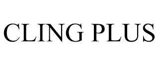 CLING PLUS trademark