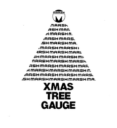 XMAS TREE GAUGE M MARSH
