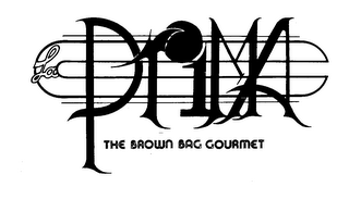 LA PRIMA THE BROWN BAG GOURMET trademark