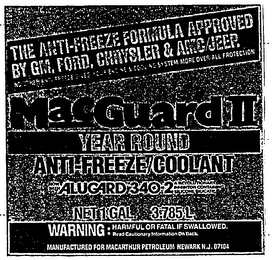 MACGUARD II YEAR ROUND ANTIFREEZE-COOLANT