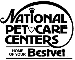 NATIONAL PET CARE CENTERS HOME OF YOUR BEST VET