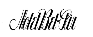 HOTEL BEL-AIR trademark