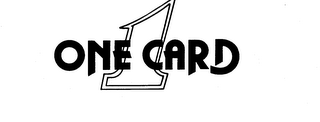 ONE 1 CARD trademark