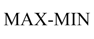 MAX-MIN trademark