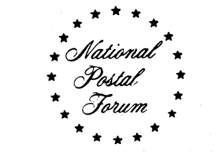 NATIONAL POSTAL FORUM trademark