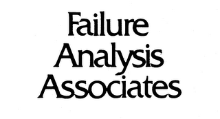 FAILURE ANALYSIS ASSOCIATES