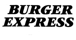 BURGER EXPRESS trademark