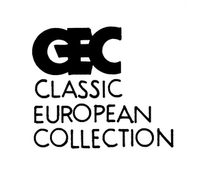 CEC CLASSIC EUROPEAN COLLECTION