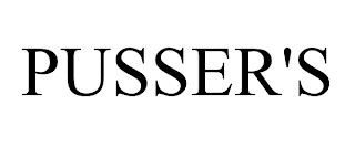 PUSSER'S trademark