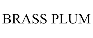 BRASS PLUM trademark