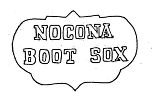 NOCONA BOOT SOX trademark