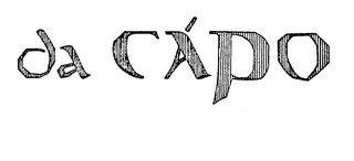 DA CAPO trademark