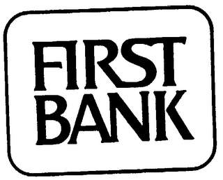 FIRST BANK