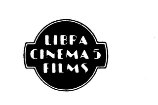 LIBRA CINEMA 5 FILMS trademark