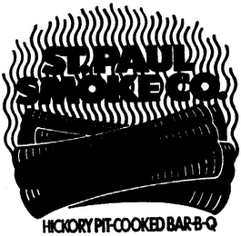 ST. PAUL SMOKE CO. HICKORY PIT-COOKED BAR-B-Q