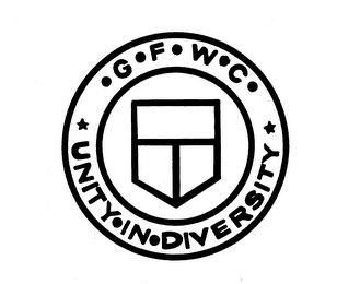 .G. F. W. C. UNITY. IN. DIVERSITY